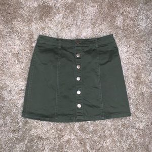 Button Up Skirt